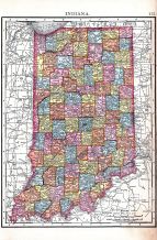 State Map, Rush County 1908